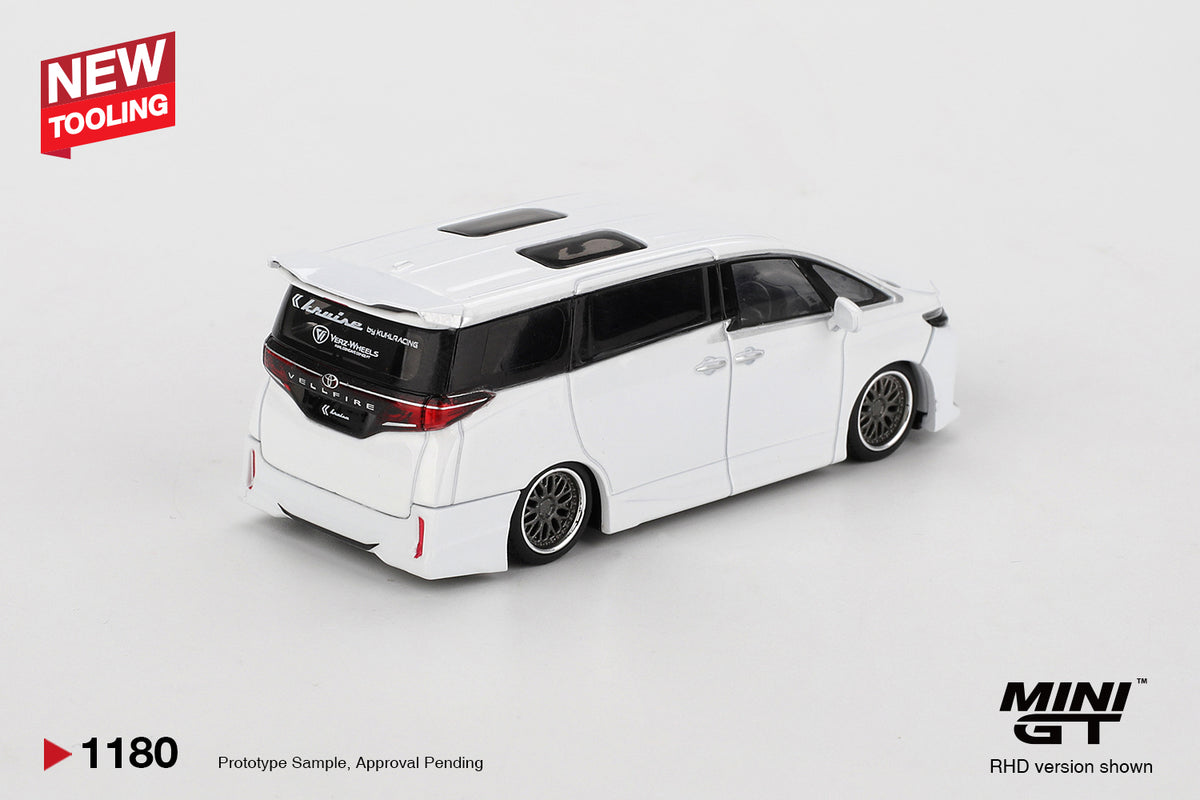 Mini GT – Toyota Vellfire 40 KUHL White – product view 2