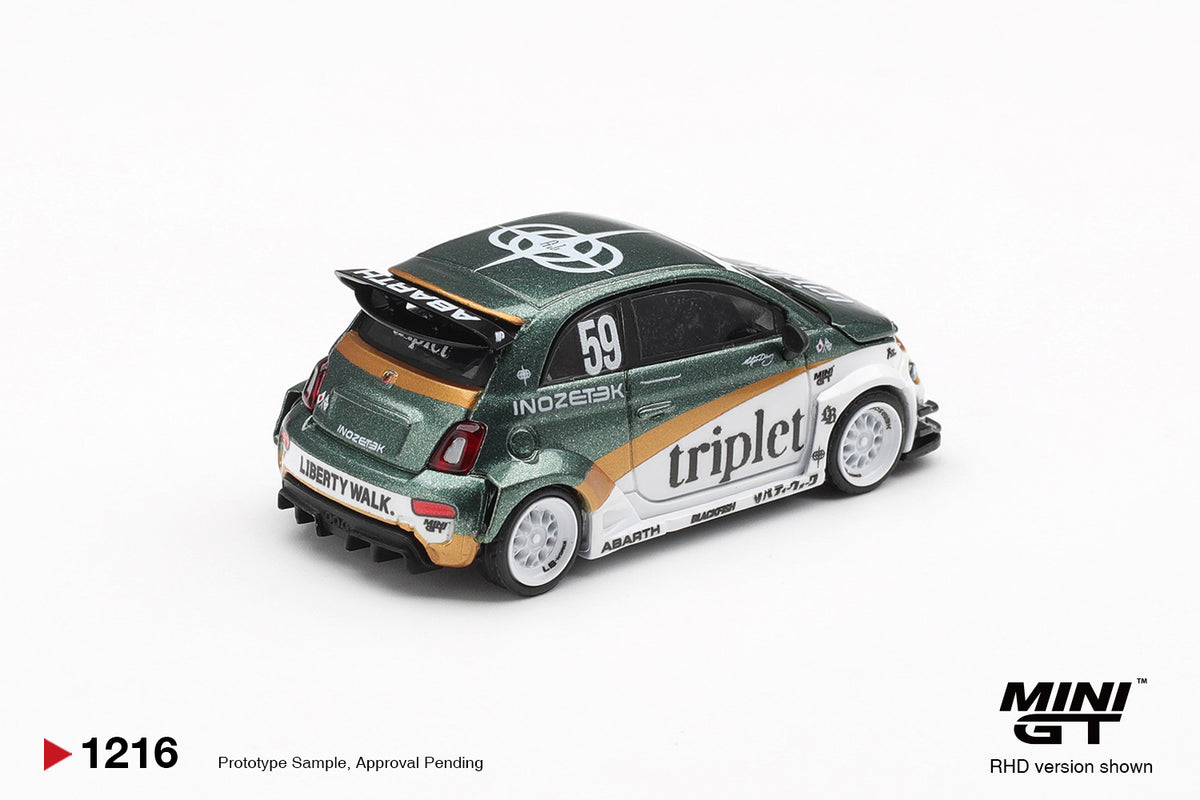 Mini GT – Abarth 595 LB-WORKS TY Edition – product view 3