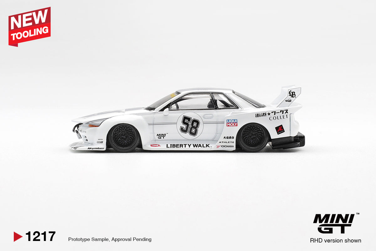 Mini GT – Nissan Skyline GT-R (R32) Kaido Works TA – product view 2