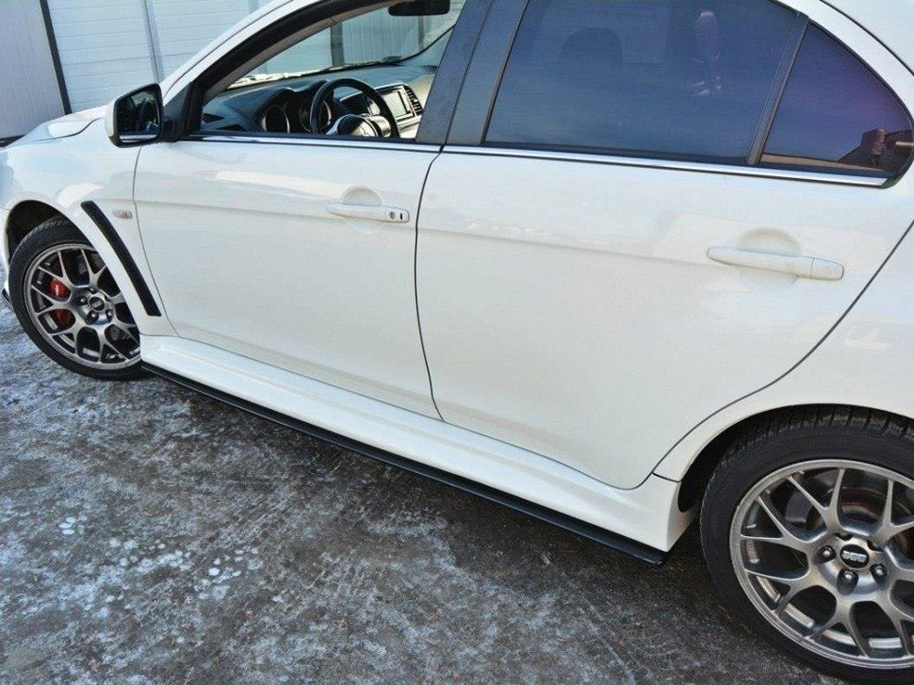 MAXTON DESIGN SIDE SKIRTS DIFFUSERS MITSUBISHI LANCER EVO X US VERSION — photo 3