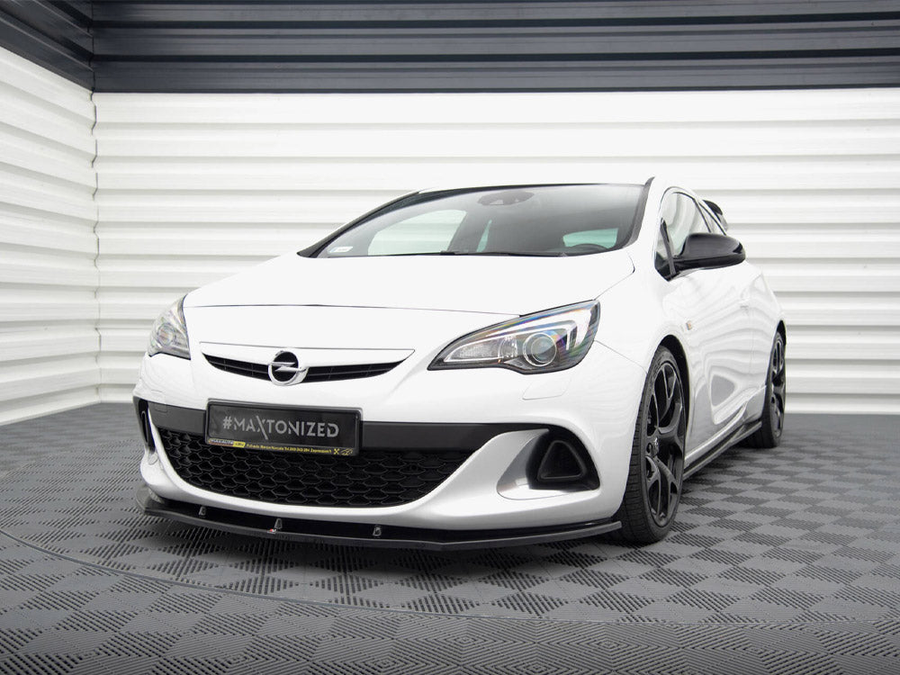 MAXTON DESIGN Front Splitter V.1 Opel Astra J OPC / VXR — photo 2