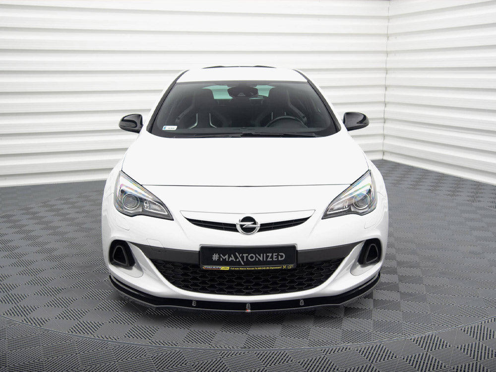MAXTON DESIGN Front Splitter V.1 Opel Astra J OPC / VXR — photo 3