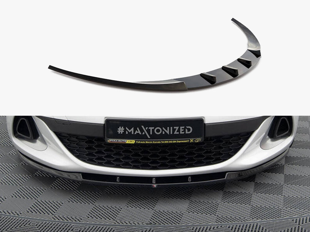 MAXTON DESIGN Front Splitter Opel Astra J OPC / VXR Nurburg — photo 1