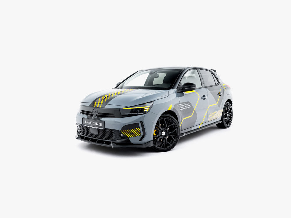 MAXTON DESIGN FRONT SPLITTER OPEL CORSA F FACELIFT (MK6 FACELIFT) — photo 4