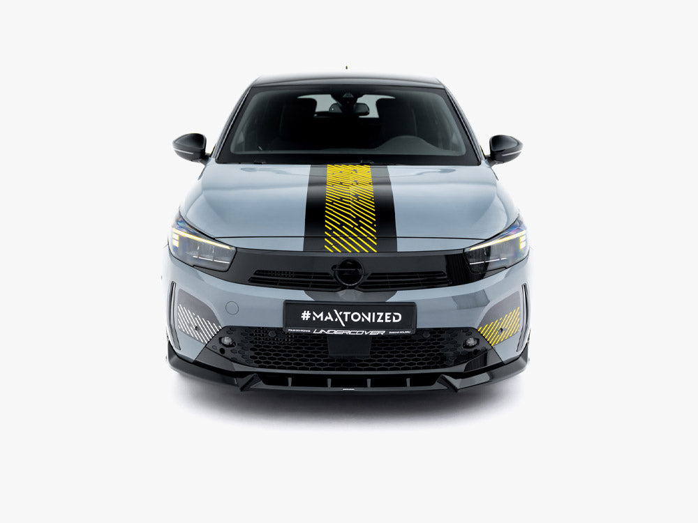 MAXTON DESIGN FRONT SPLITTER OPEL CORSA F FACELIFT (MK6 FACELIFT) — photo 5