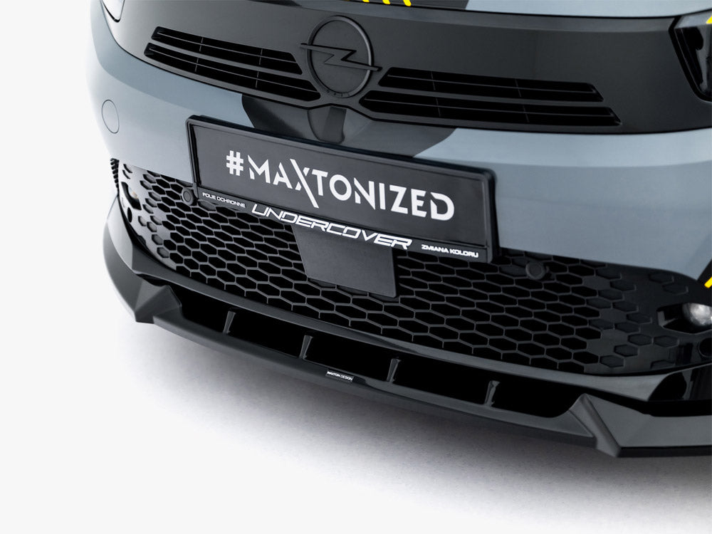 MAXTON DESIGN FRONT SPLITTER OPEL CORSA F FACELIFT (MK6 FACELIFT) — photo 6