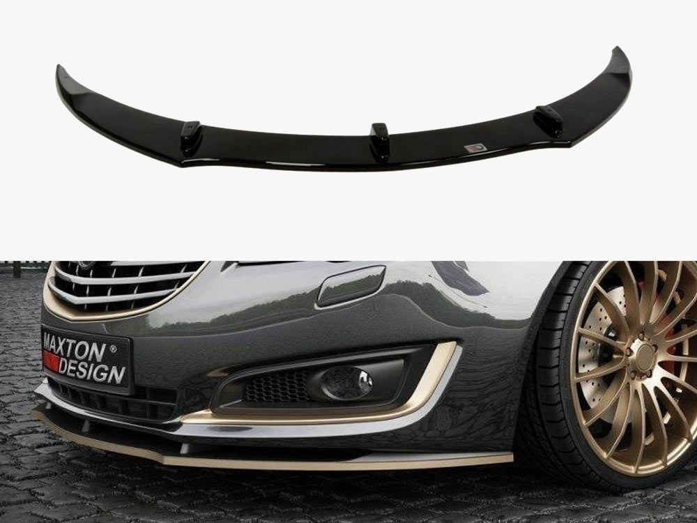 MAXTON DESIGN Front Splitter Opel Insignia Mk1 Facelift — photo 1
