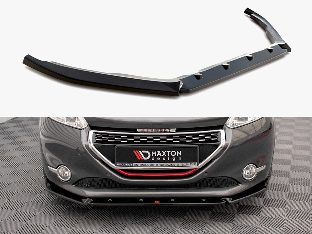 MAXTON DESIGN FRONT SPLITTER V2 PEUGEOT 208 GTI MK1 — photo 1