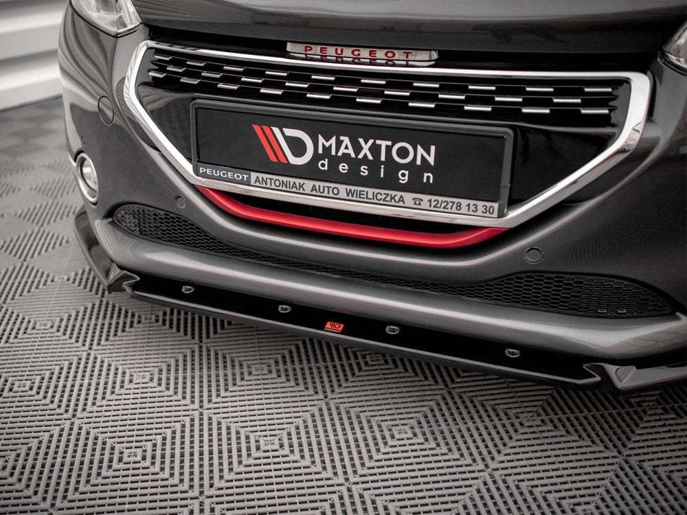 MAXTON DESIGN FRONT SPLITTER V2 PEUGEOT 208 GTI MK1 — photo 4