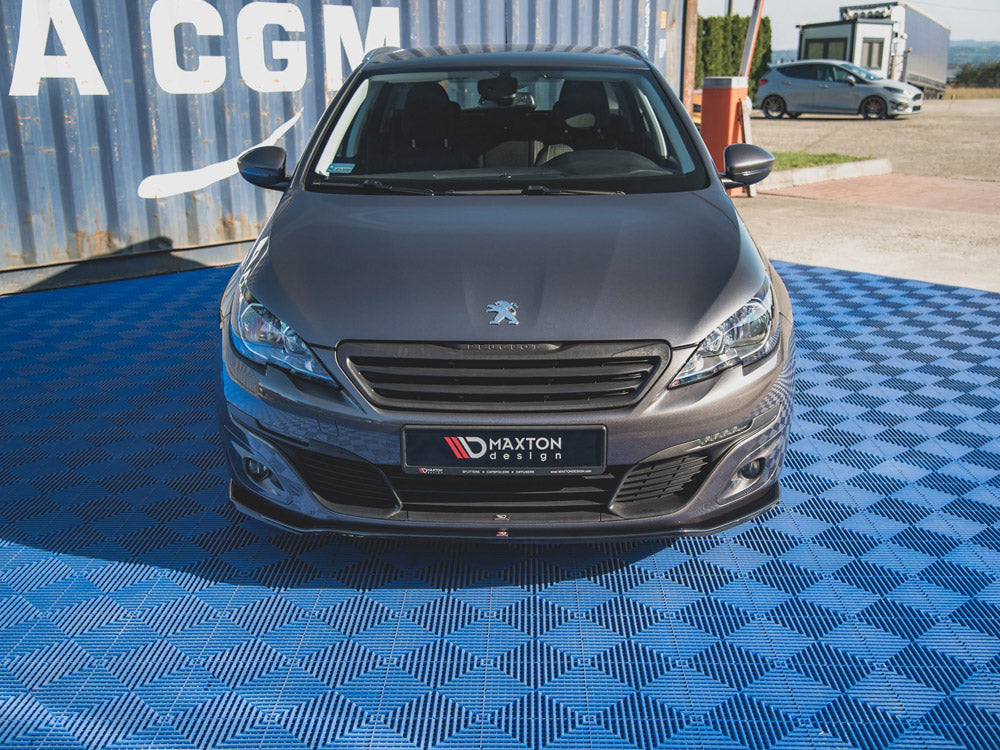 MAXTON DESIGN FRONT SPLITTER V1 PEUGEOT 308 MK2 FACELIFT — photo 3