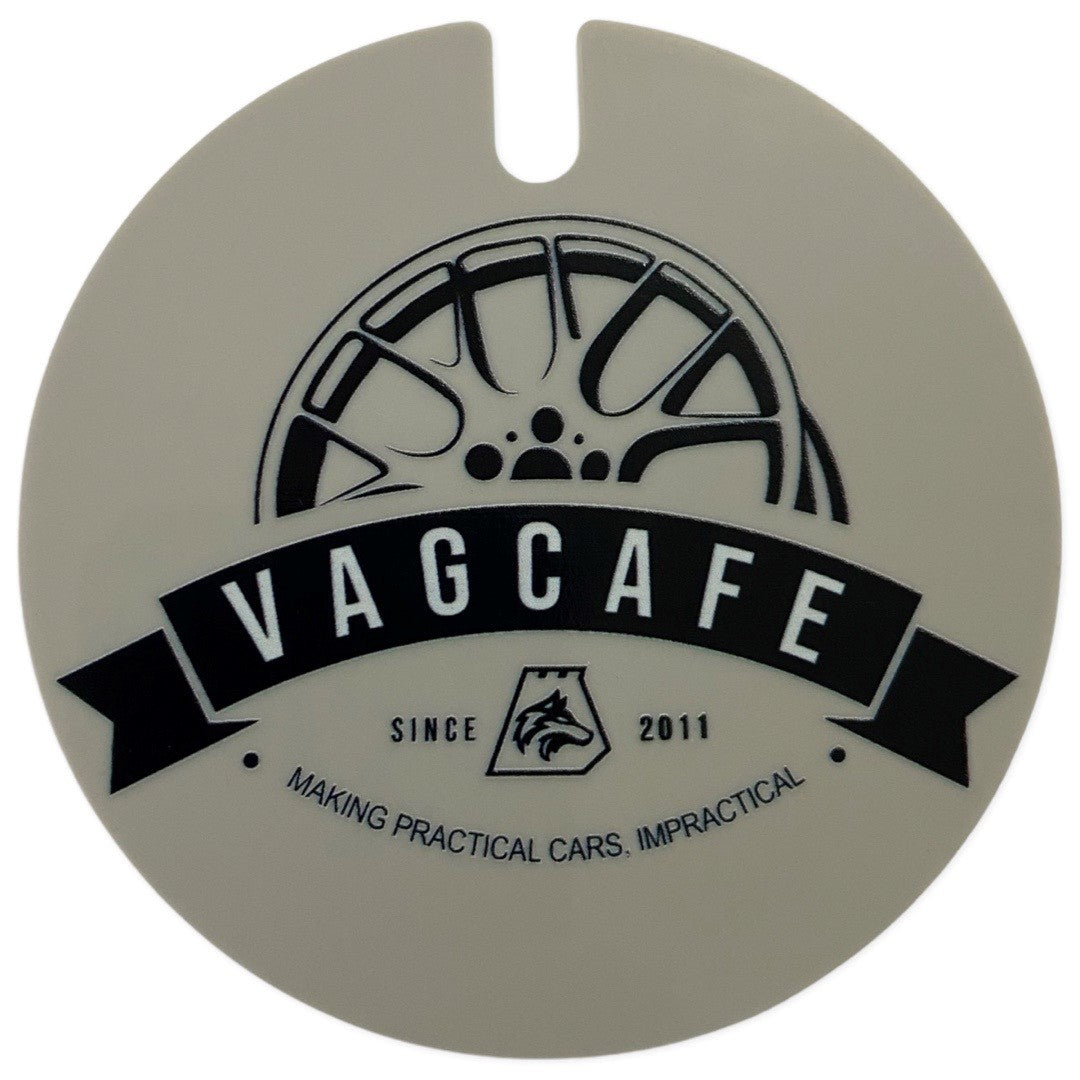 VAG Cafe License Disc Holder Grey/Black