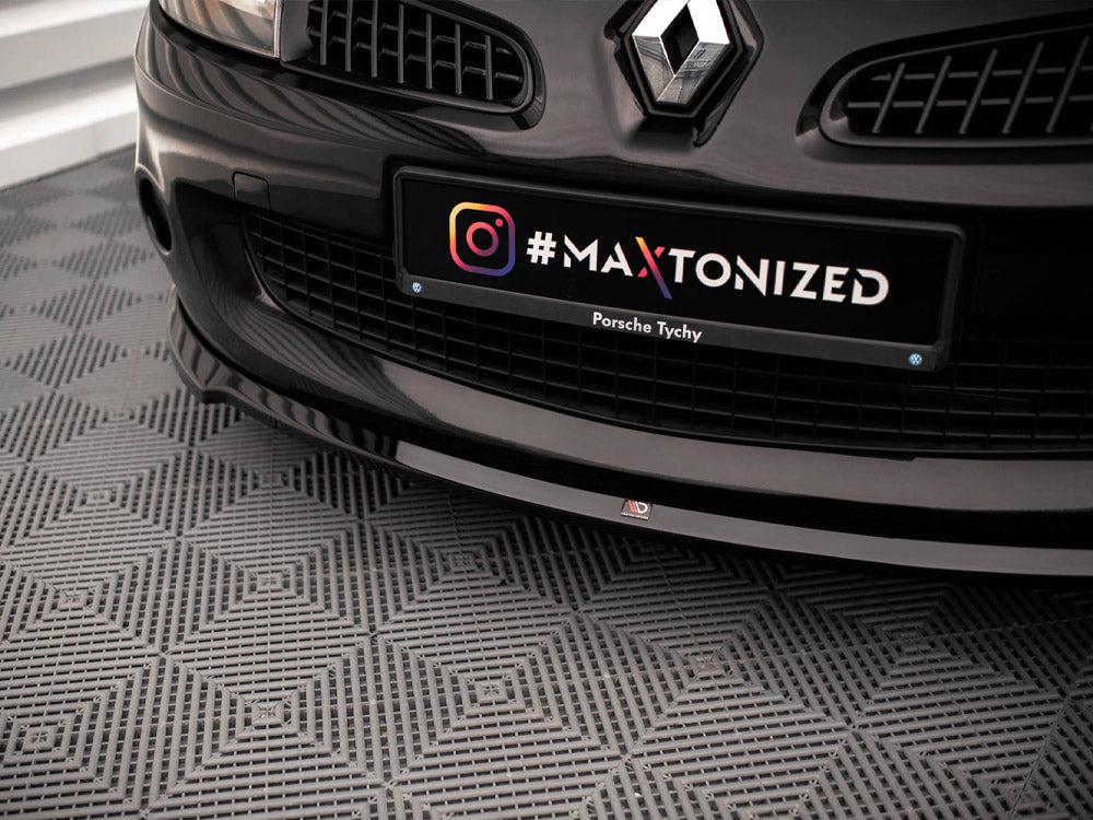 MAXTON DESIGN RENAULT CLIO MK3 RS FRONT SPLITTER — photo 4