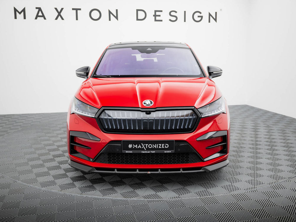 MAXTON DESIGN FRONT SPLITTER SKODA ENYAQ COUPE IV RS — photo 3
