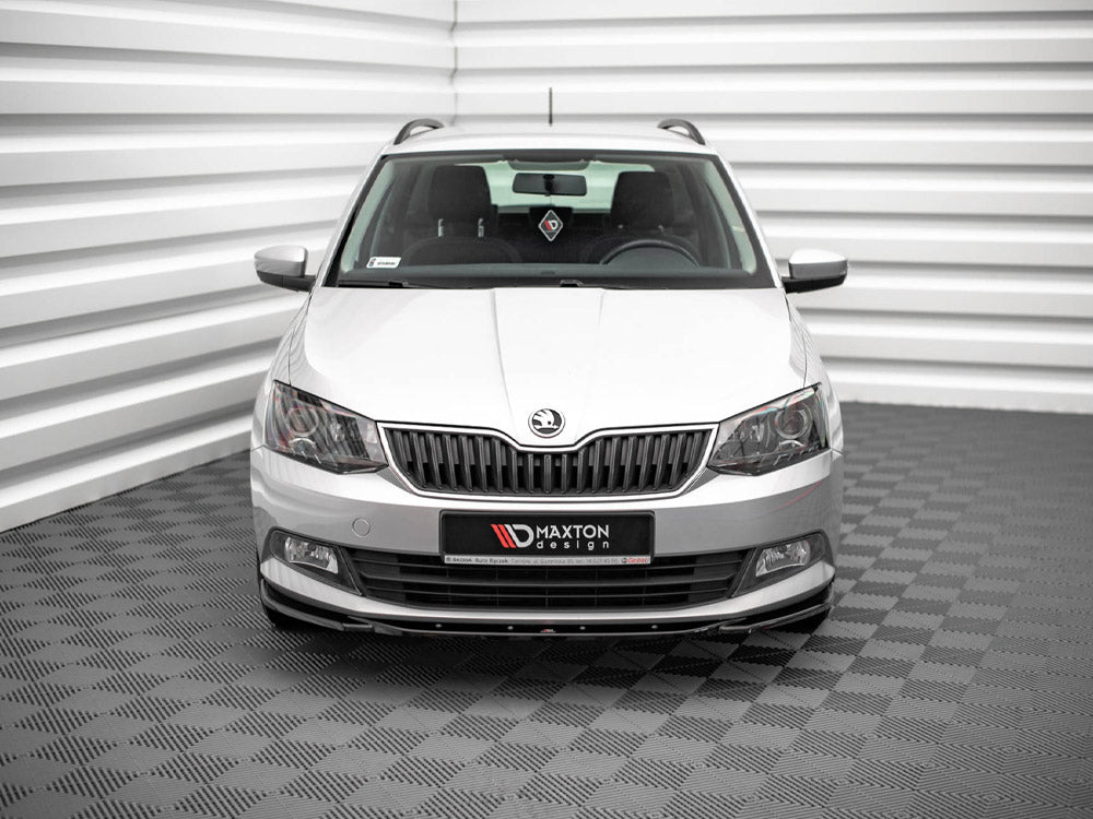 MAXTON DESIGN FRONT SPLITTER V.2 SKODA FABIA MK3 (2014-2019) — photo 3