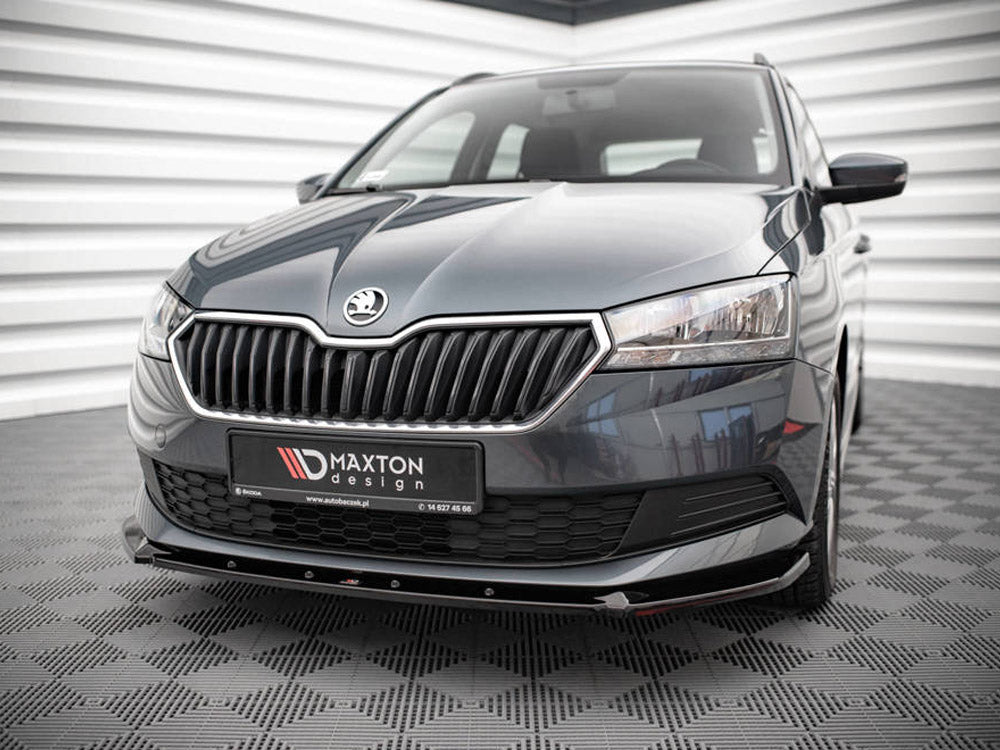 MAXTON DESIGN FRONT SPLITTER SKODA FABIA MK3 FACELIFT (2019-) — photo 2