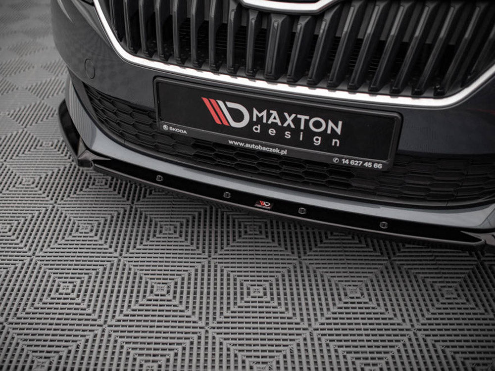 MAXTON DESIGN FRONT SPLITTER SKODA FABIA MK3 FACELIFT (2019-) — photo 4