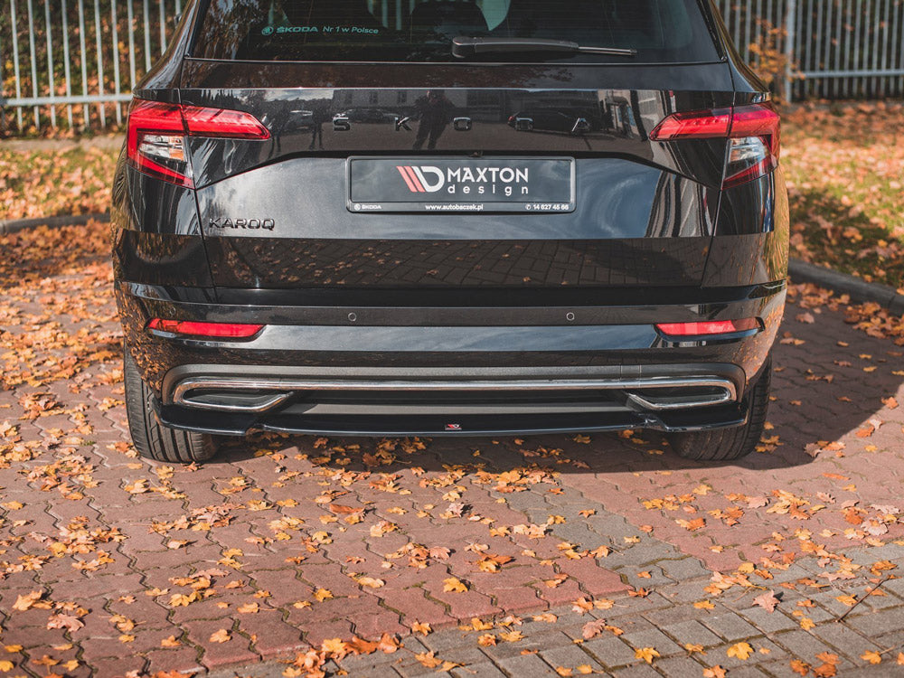 MAXTON DESIGN REAR SPLITTER SKODA KAROQ SPORTLINE MK1 — photo 3