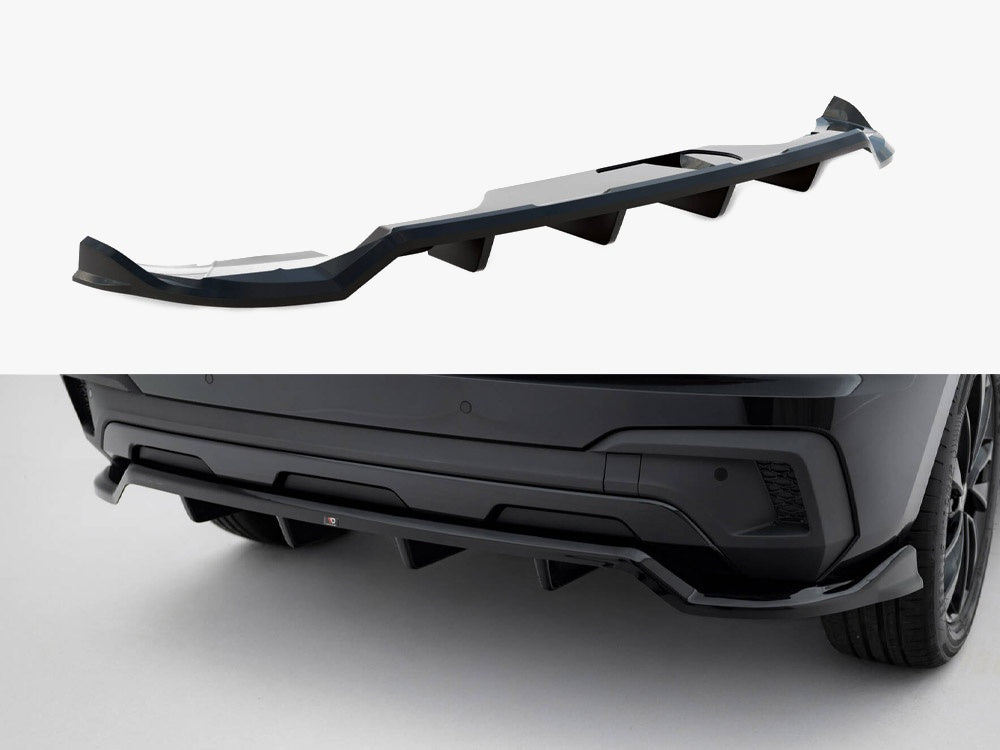 MAXTON DESIGN REAR SPLITTER (VERTICAL BARS) SKODA KAMIQ MONTE CARLO MK1 FACELIFT — photo 1