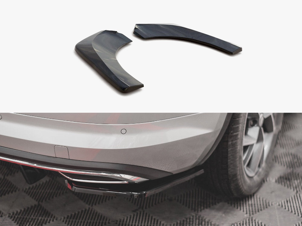 MAXTON DESIGN REAR SIDE SPLITTERS SKODA KODIAQ MK1 SPORTLINE — photo 1
