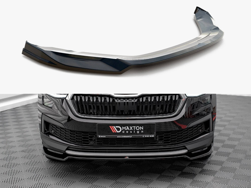 MAXTON DESIGN FRONT SPLITTER V.2 SKODA KODIAQ MK1 FACELIFT — photo 1