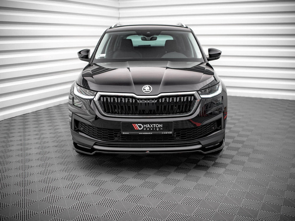 MAXTON DESIGN FRONT SPLITTER V.2 SKODA KODIAQ MK1 FACELIFT — photo 3