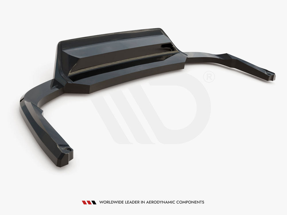 MAXTON DESIGN REAR SPLITTER VERTICAL BARS SKODA KODIAQ RS MK1 FACELIFT — photo 8