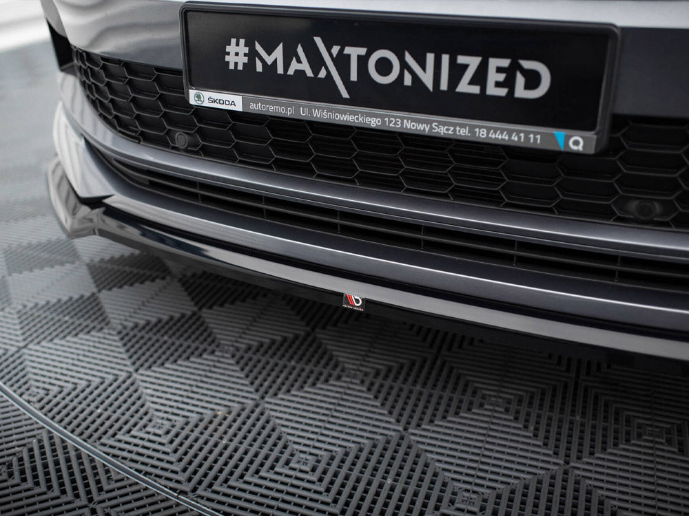 MAXTON DESIGN FRONT SPLITTER V.2 SKODA KODIAQ SPORTLINE MK1 FACELIFT — photo 4
