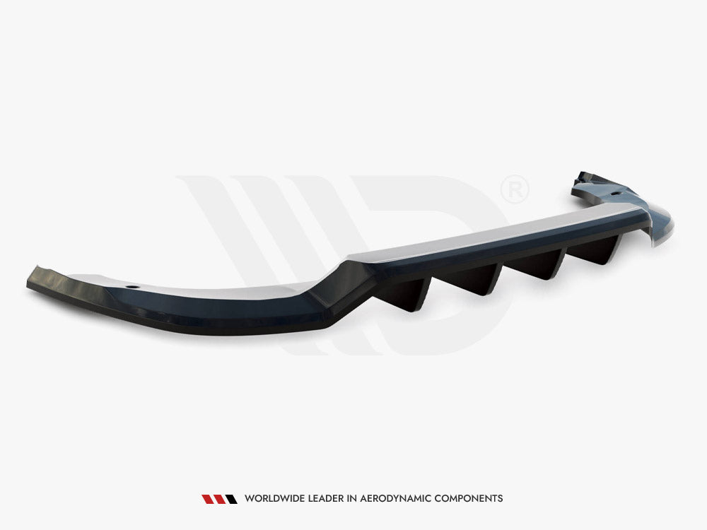 MAXTON DESIGN REAR SPLITTER VERTICAL BARS SKODA KODIAQ SPORTLINE MK1 FACELIFT — photo 6
