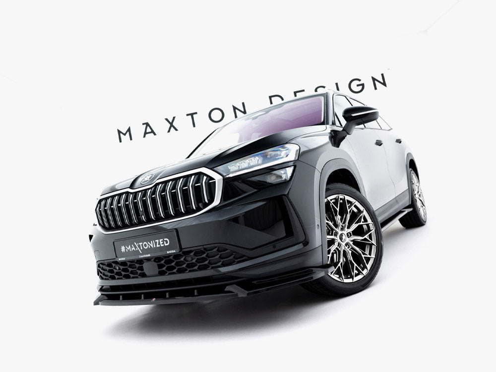 MAXTON DESIGN FRONT SPLITTER SKODA KODIAQ MK2 — photo 2