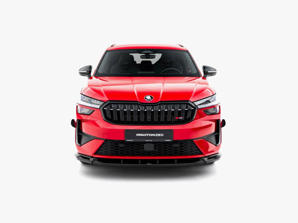 MAXTON DESIGN FRONT BUMPER WINGS CANARDS SKODA KODIAQ RS MK2 — photo 3