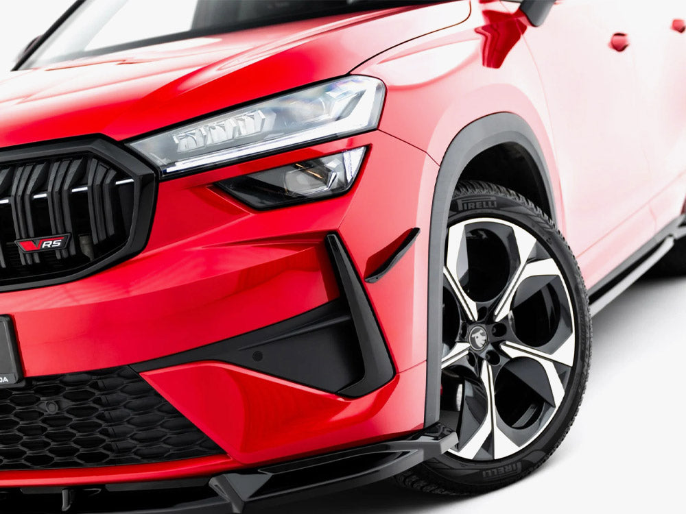 MAXTON DESIGN FRONT BUMPER WINGS CANARDS SKODA KODIAQ RS MK2 — photo 5