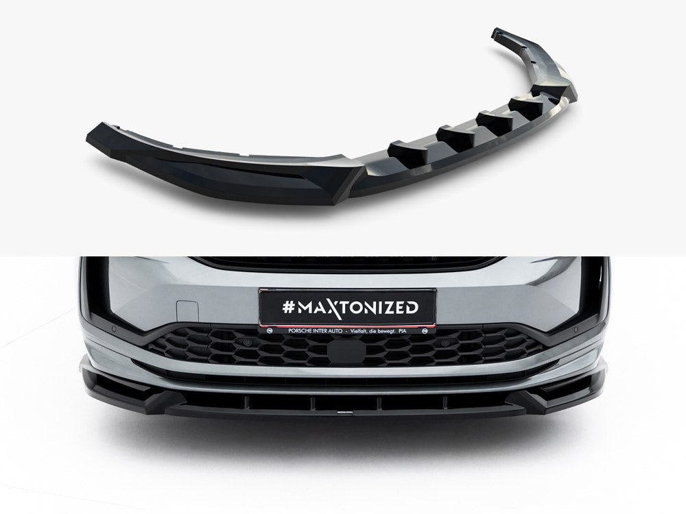 MAXTON DESIGN FRONT SPLITTER V1 SKODA KODIAQ SPORTLINE MK2 — photo 1