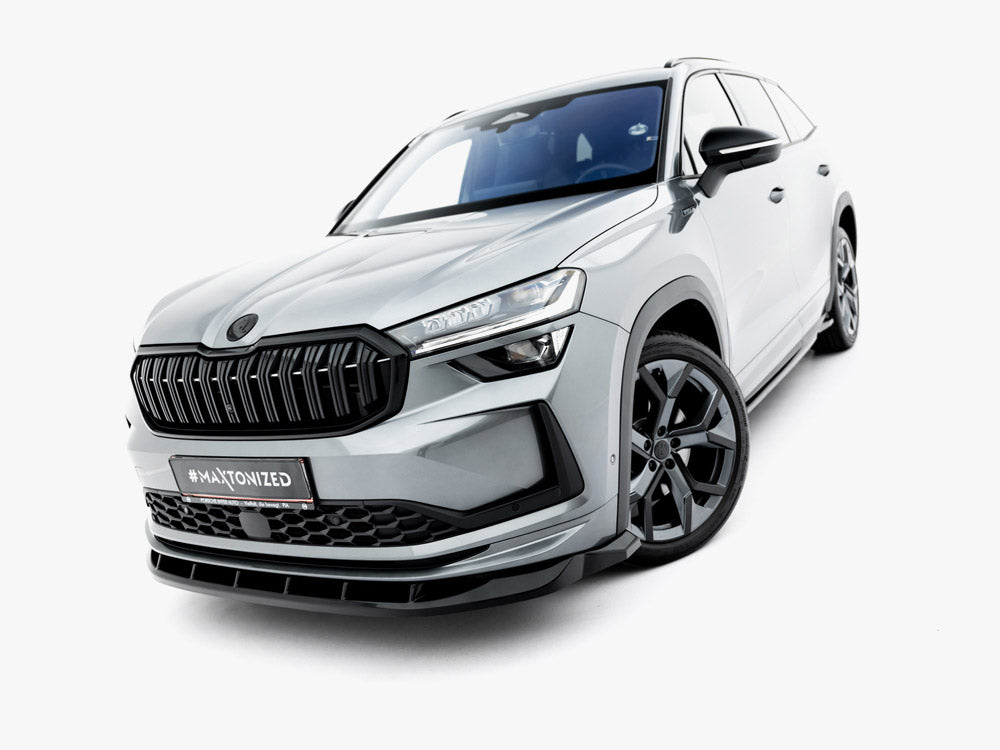 MAXTON DESIGN FRONT SPLITTER V2 SKODA KODIAQ SPORTLINE MK2 — photo 2