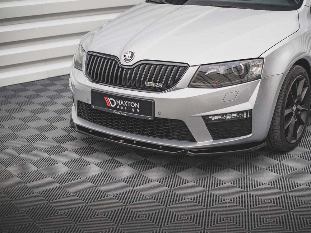 MAXTON DESIGN FRONT SPLITTER V.4 SKODA OCTAVIA RS MK3 2013-2016 — photo 4