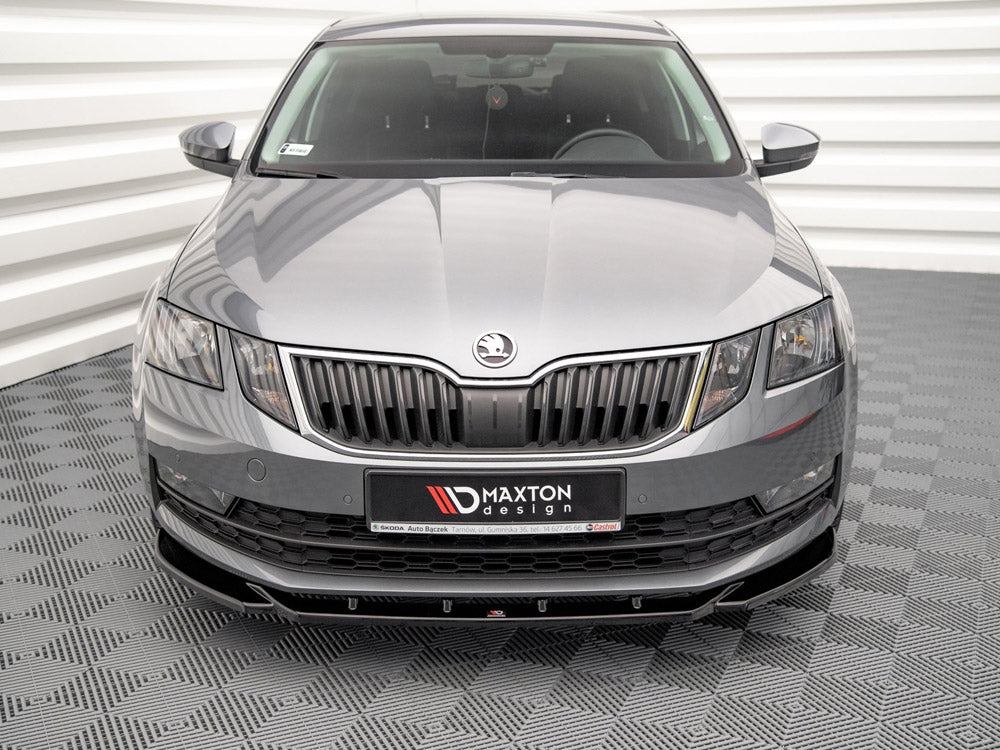 MAXTON DESIGN FRONT SPLITTER V.2 SKODA OCTAVIA MK3 FACELIFT (2016-2020) — photo 2