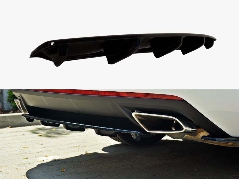 MAXTON DESIGN CENTRAL REAR SPLITTER SKODA OCTAVIA RS MK3 / MK3 FACELIFT — photo 1