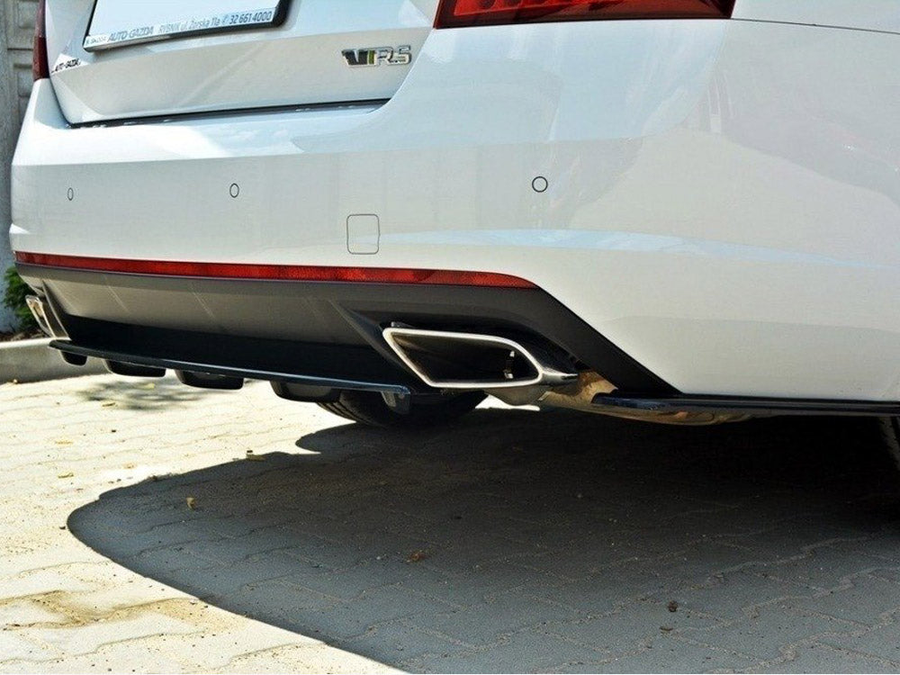 MAXTON DESIGN REAR SIDE SPLITTERS SKODA OCTAVIA RS MK3 — photo 5