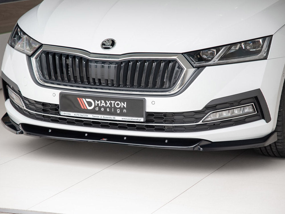 MAXTON DESIGN FRONT SPLITTER V.1 SKODA OCTAVIA MK4 — photo 2