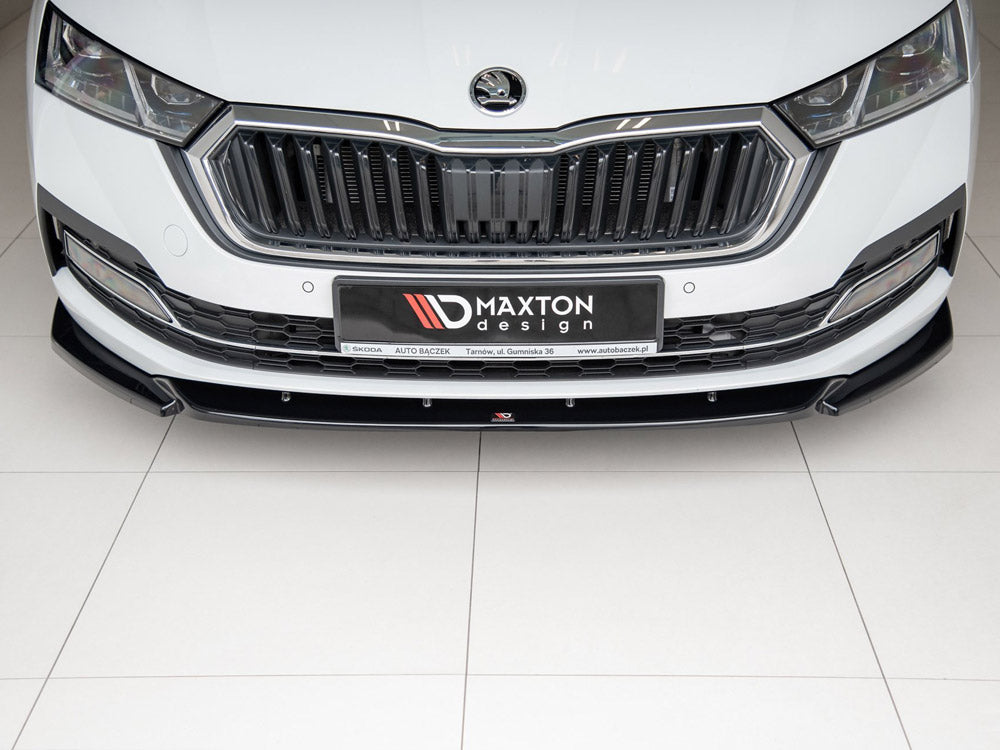 MAXTON DESIGN FRONT SPLITTER V.1 SKODA OCTAVIA MK4 — photo 3
