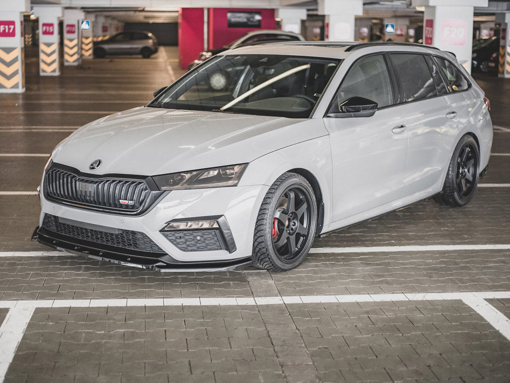 MAXTON DESIGN FRONT SPLITTER V.3 SKODA OCTAVIA RS MK4 — photo 2