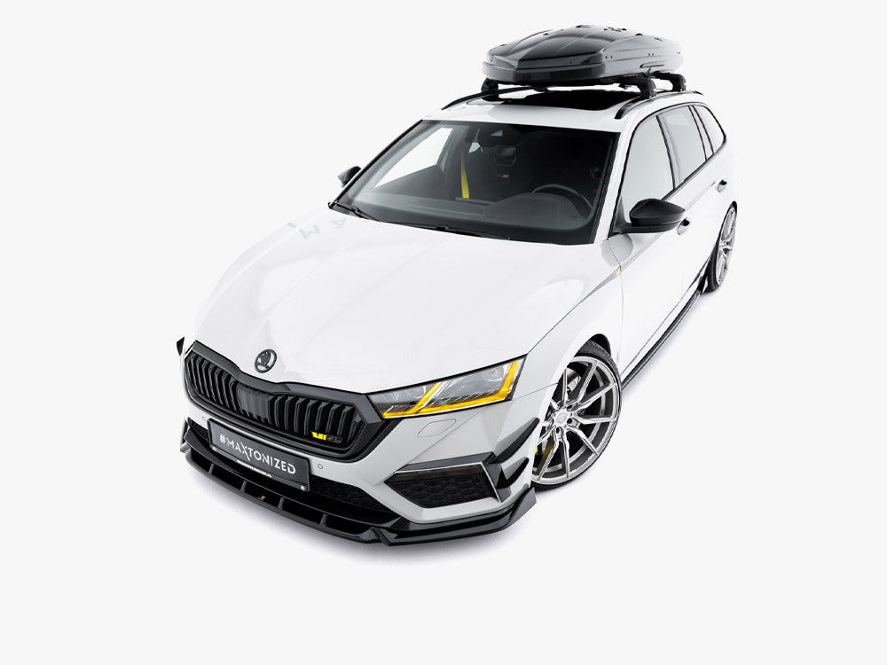MAXTON DESIGN FRONT SPLITTER V.5 SKODA OCTAVIA RS MK4 — photo 4