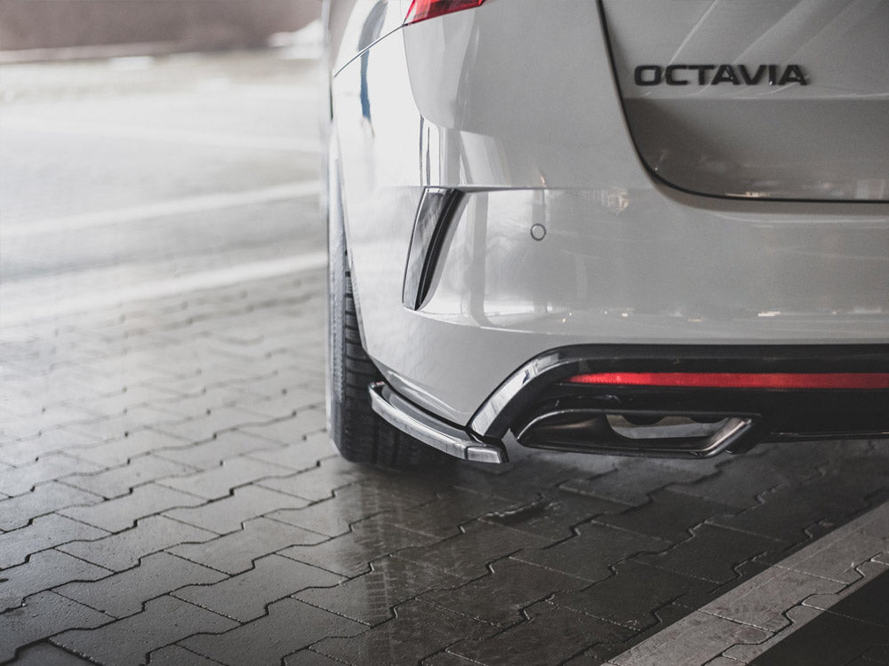 MAXTON DESIGN REAR SIDE SPLITTERS V.1 SKODA OCTAVIA RS MK4 — photo 4