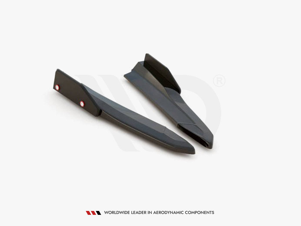 MAXTON DESIGN REAR SIDE SPLITTERS V.2 WITH FLAPS SKODA OCTAVIA RS MK4 — photo 5