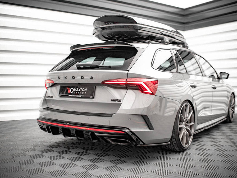 MAXTON DESIGN REAR SIDE SPLITTERS V.3 SKODA OCTAVIA RS MK4 — photo 2