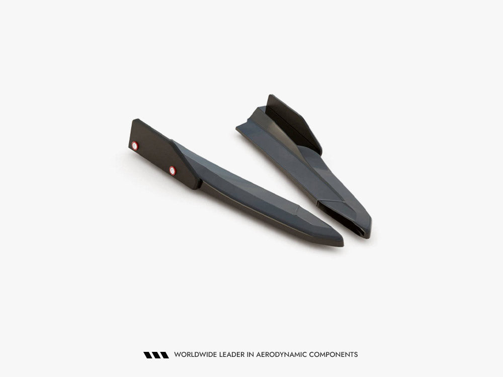 MAXTON DESIGN REAR SIDE SPLITTERS V.4 WITH FLAPS SKODA OCTAVIA RS MK4 — photo 5