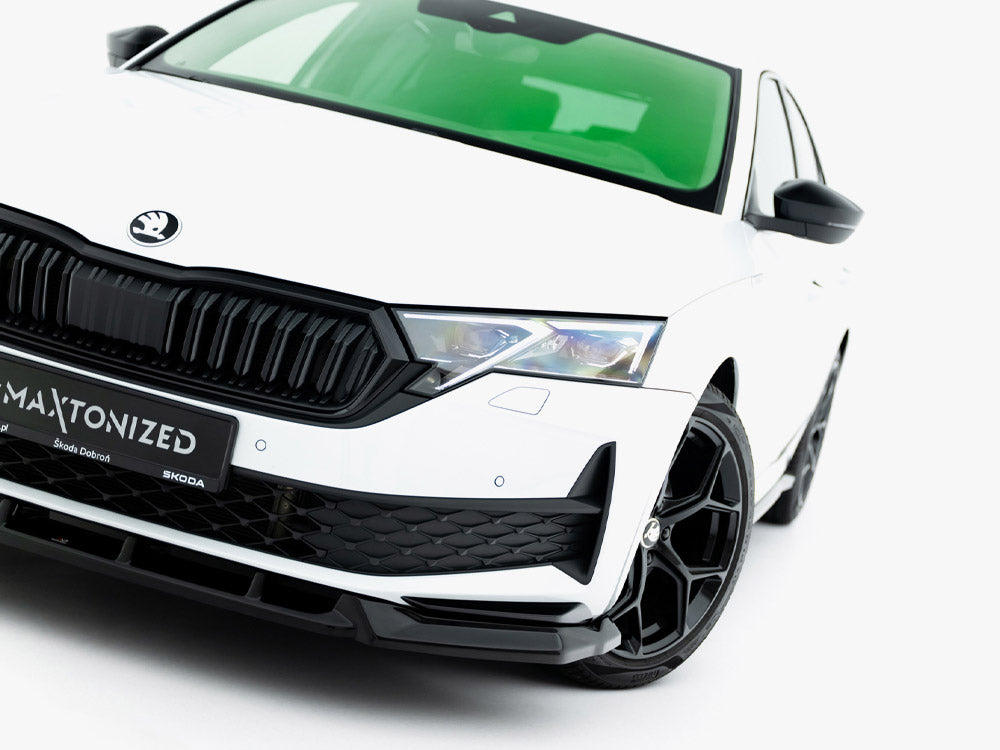 MAXTON DESIGN FRONT SPLITTER SKODA OCTAVIA SPORTLINE MK4 FACELIFT — photo 5