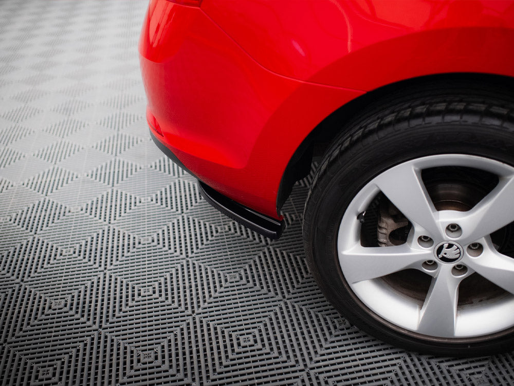 MAXTON DESIGN REAR SIDE SPLITTERS SKODA RAPID SPACEBACK — photo 4
