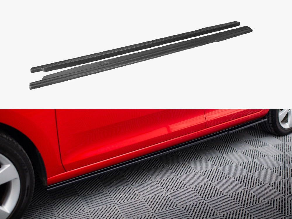 MAXTON DESIGN SIDE SKIRT DIFFUSERS SKODA RAPID — photo 1