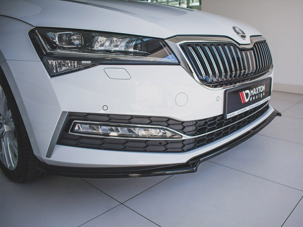 MAXTON DESIGN FRONT SPLITTER V.1 SKODA SUPERB MK3 FACELIFT — photo 3