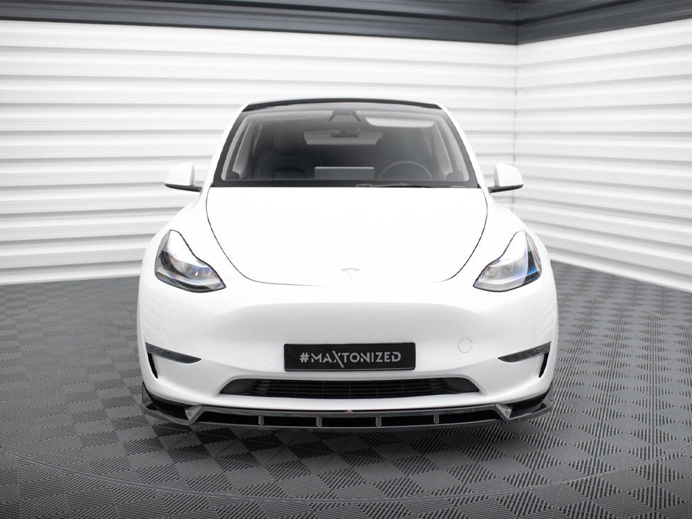 MAXTON DESIGN FRONT SPLITTER V.2 TESLA MODEL Y — photo 3